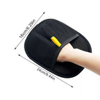 Pet Grooming & Deshedding Glove – Gentle Hair Removal for Dogs & Cats with Adjustable Fit & Easy-Clean Design
