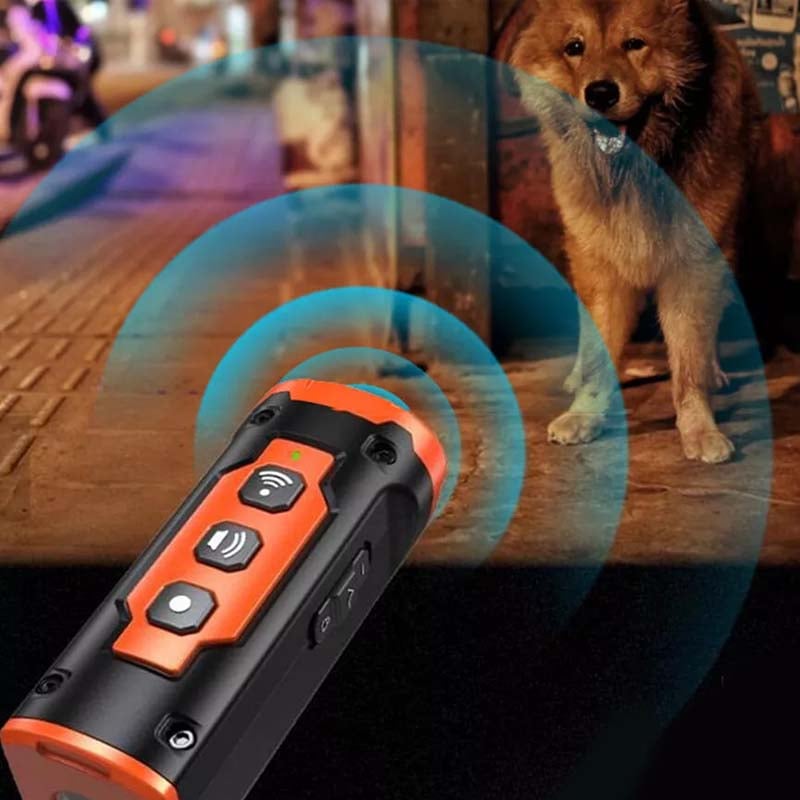 Ultrasonic Dog Repellent Device – Portable High-Frequency Anti-Bark Deterrent for Training & Outdoor Safety